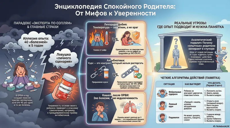 Энциклопедия спокойного родителя: от мифов к уверенности